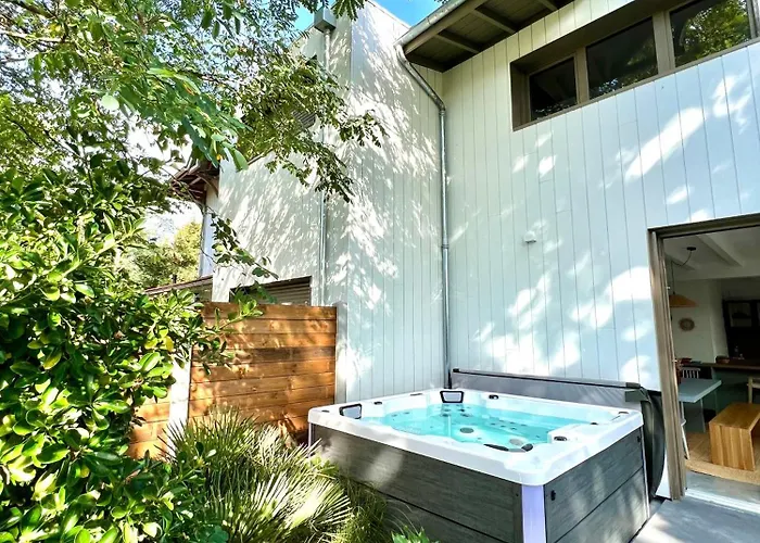 La Du - Piscine Chauffee - Jacuzzi - Clim Vila La Teste-de-Buch