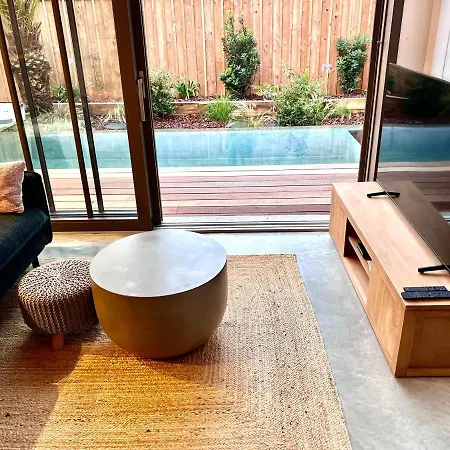 La Du - Piscine Chauffee - Jacuzzi - Clim לה-טסט-דה-בוש